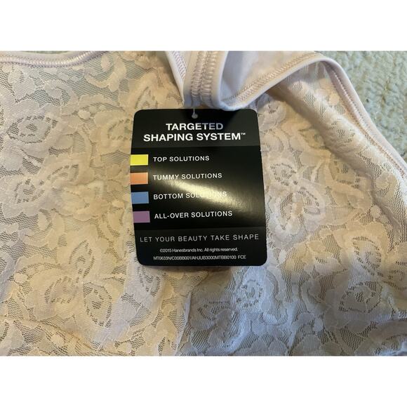 NWT Bali Lace Smooth Pink Control Body~Tummy Control XL - Picture 10 of 11